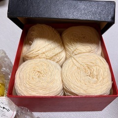 細めの毛糸の画像