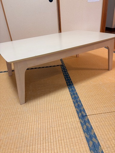 こたつテーブル　　白