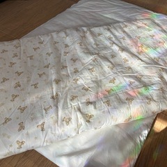 日本製子供用　真綿のお布団1組の画像