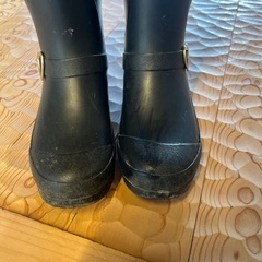 長靴　22㎝女の子　ハート付きの画像