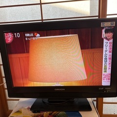 ORION 26型液晶テレビ　リモコン無しの画像