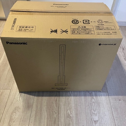 【新品未使用】Panasonic スティッククリーナー MC-NX700K-W