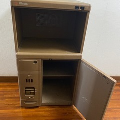 キッチン収納　オーブンレンジ台の画像