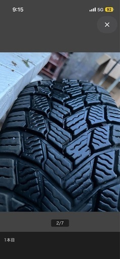 ミシュラン　X-ICE SNOW 185/60R15 4本　2022年製　シエンタ　アクア　フィット