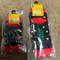 ラッキーピエロ 親子セット靴下の画像