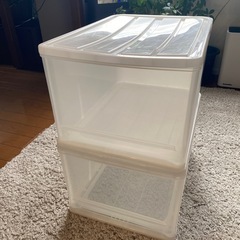 衣装ボックス×2の画像