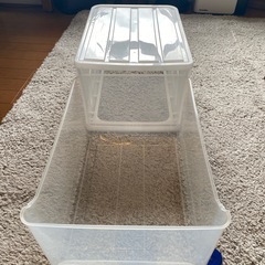 衣装ボックス×2の画像