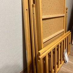 添い寝ができるベビーベッド　の画像