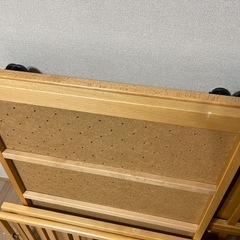 添い寝ができるベビーベッド　の画像