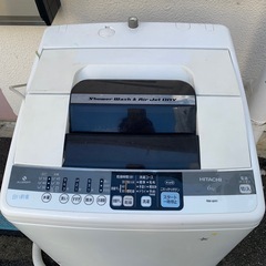 日立2013年製6kgの洗濯機の画像