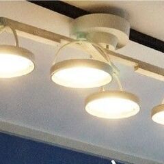 ウッドシーリングライト 色：アンティークホワイト<取りにきてくださる方限定>の画像