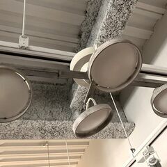 ウッドシーリングライト 色：アンティークホワイト<取りにきてくださる方限定>の画像