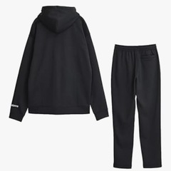 ニューバランス　裏起毛ジャージ　サイズ　上L 下M ブラックの画像