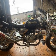 ゴリラ125カスタム太足の画像