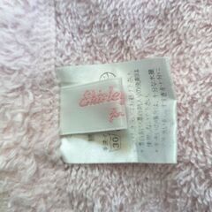 シャーリーテンプル　うさぎの耳タオルの画像