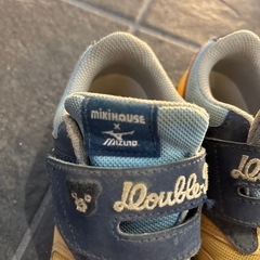 ミキハウス×ミズノ　スニーカー　16センチの画像