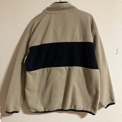 【美品】FILAフリースジャケット レディース　LL ベージュ  の画像