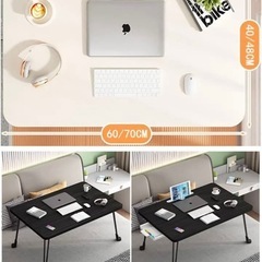 折りたたみ ミニテーブル 食卓 60cm 40cm 高さ29cm の画像