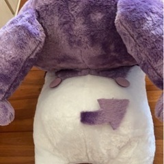 でかでかクロミちゃん♦️サンリオぬいぐるみの画像