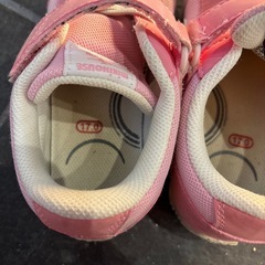 ミキハウス×ミズノ　スニーカー　17センチの画像