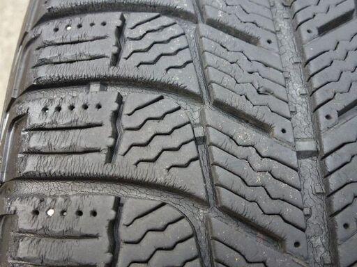 VW純正ホイール+スタッドレス 6J-15インチ PCD112 5穴 オフセット43 ミシュラン X-ICE 195/65R15　20