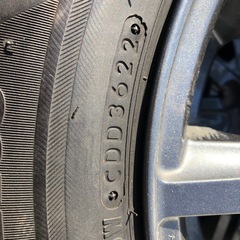 アルミホイール　スタッドレスタイヤの画像