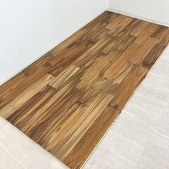 【愛知半田店引取限定】イクタ 床材 フローリング ikuta 銘木フロアー ラスティック 12×303×1,818mm 3.3平米AW-TR3チーク3P　【3箱セット】の画像