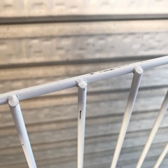 ペットフェンス　ホワイト　2枚セットの画像