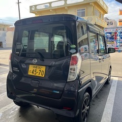 ２６年　デイズ車検満タン片側パワースライドドア　テレビ　カーナビ   DVDの画像