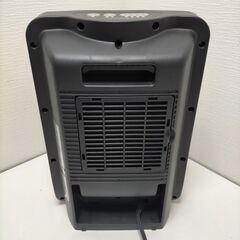 山善 セラミックファンヒーター DHF-K121 センサー付き 小型軽量 持ち運び簡単 即暖タイプ 省スペース設置OK デジタル表示　251120-1Tの画像