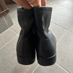 ２４.5-２５.0センチ　ブーツ　黒の画像