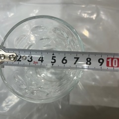 ガラスコップの画像