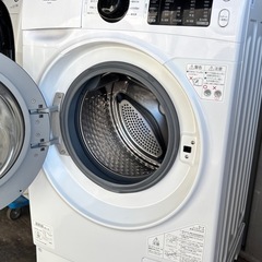 2022年アイリスオーヤマ ドラム式洗濯機 FL81R-W 8kg の画像