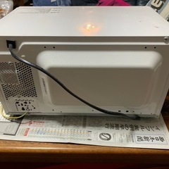 アイリスオーヤマ 電子レンジ　中古品難あり の画像