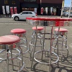 コカコーライステーブルセットの画像