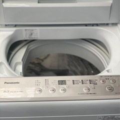 送料・設置込み可　洗濯機　5kg Panasonic 2020年【分解クリーニング済み】の画像