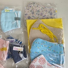 【まとめ】布マスク 布マスクキット まとめて　の画像