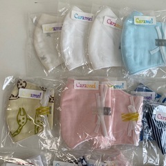 【まとめ】布マスク 布マスクキット まとめて　の画像