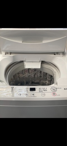 送料・設置込み可?表示価格より10%OFF?　洗濯機　6kg ヤマダ電機　2023年【分解クリーニング済み】