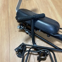 自転車リアキャリア荷台キャリア後付け折り畳の画像