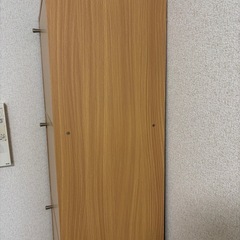 
縦長収納　5段扉付きの画像