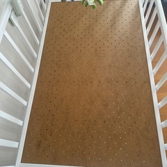 ヤマサキ YAMASAKI ハイタイプ ツーオープン カトージ ベビーベッド 白 定価68000円の画像