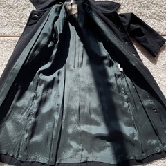 ロングコート黒150-160cmほどの画像