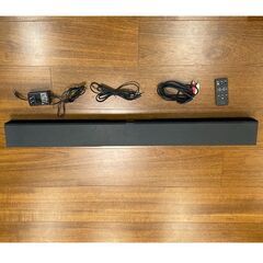 〈広尾 日本赤十字社医療センター近辺でお渡し〉ホームシアター  (サウンドバー)  TDK  SP-TVBTWABK  [2.1ch /Bluetooth対応]の画像