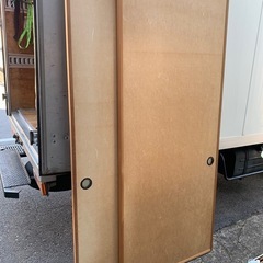 引き戸　2枚の画像