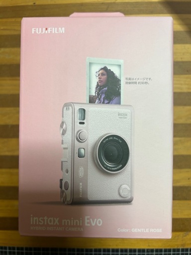 インタックスミニエボ本体＋フィルム×3