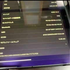 iPadPro12.9inch  第３世代 Cbllular 256GB 強化ガラス・カバー付
の画像