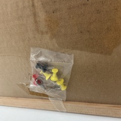 ダブルメッセージボード　コルクボード　ホワイトボードの画像