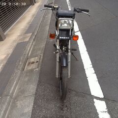 受付終了します。　部品取り車　空冷2スト　ホンダ　MCX50　書類、鍵は無いです。　直接の引き取りのみです。　MBX、NS50、MTXの画像