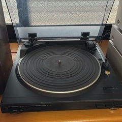 システムコンポandレコードプレーヤーの画像